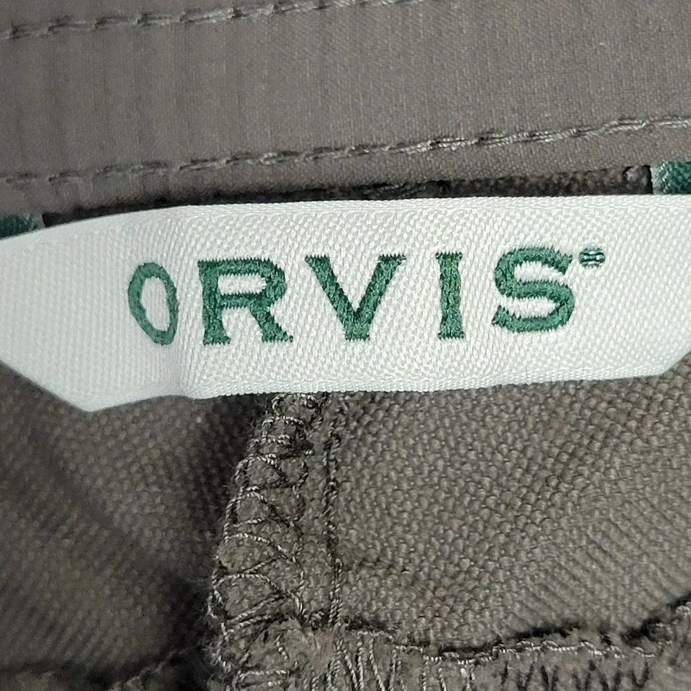 Orvis Women's Jogger Pants M Pull On Cord Hem Outdoor Hiking Tech Minimalist